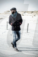 Lonesome Man at the Beach