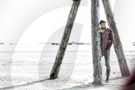 Lonesome Man at the Beach