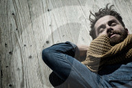 Man relaxing