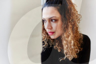 Portrait of a Woman with curly Hair 