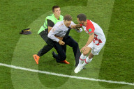 WM 2018 - Fussball-Weltmeisterschaft 2018: Frankreich vs Kroatien