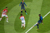WM 2018 - Fussball-Weltmeisterschaft 2018: Frankreich vs Kroatien