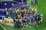 WM 2018 - Fussball-Weltmeisterschaft 2018: Frankreich vs Kroatien