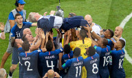 WM 2018 - Fussball-Weltmeisterschaft 2018: Frankreich vs Kroatien