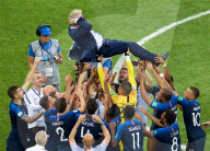 WM 2018 - Fussball-Weltmeisterschaft 2018: Frankreich vs Kroatien
