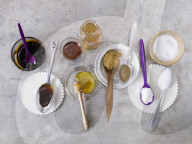 Still von verschiedenen Suessungsmitteln, Food Still with various Sweetener