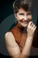 Mature Woman dressed up for Christmas
