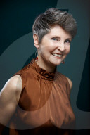 Mature Woman dressed up for Christmas