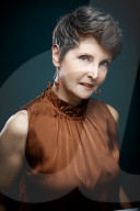 Mature Woman dressed up for Christmas