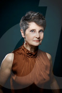 Mature Woman dressed up for Christmas