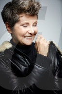 Mature Woman wearing a Flight Jacket