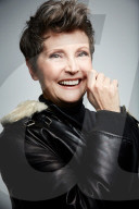 Mature Woman wearing a Flight Jacket