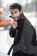 Man walking through the Streets