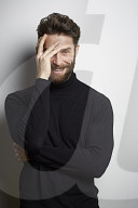  Portrait of a Man wearing a black Turtleneck
