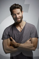  Man with Full Beard wearing a T-Shirt