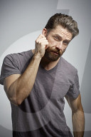  Man with Full Beard wearing a T-Shirt