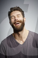 Laughing Man with Full Beard 