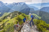 People hiking in Austria
