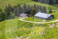 Two Alp Cabins