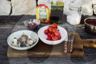 Ingeredients for Pizza Topping and Focaccia Topping