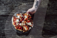 Man preparing Pizza