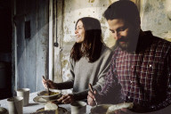 Friends having a Dinner together