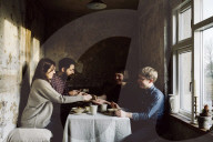 Friends having a Dinner together