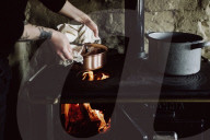 Wabi-Sabi Living Concept, Cooking with a Cast-Iron Stove