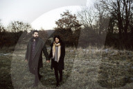 Couple walking hand in hand