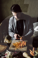 Preparing a vegetarian Meal 