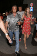 PEOPLE - Sylvester Stallone führt seine Ladys in St. Tropez aus