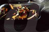 Vegetable Casserole with Root Vegetables, Barley and Sprouts