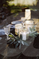 Decorated Table for a Garden Party