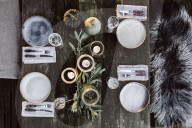 Decorated Table for a Garden Party