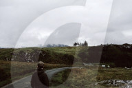 Lonesome Man hiking in Scotland