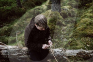Man carving a Branch
