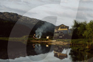 Camping at a Lake in Scotland