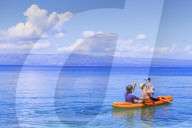 Young family with child on vacation