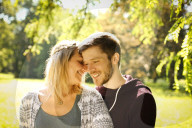 Couple enjoying a Summer Day