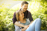 Couple enjoying a Summer Day