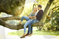 Couple enjoying a Summer Day