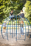 Family enjoying their leisure Time at a Playground