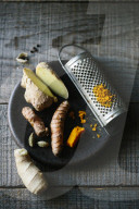 Ginger and turmeric