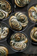 Labneh Zaatar Schnecken, Labneh-Zataar-Pastry