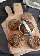 Step Brot mit Kichererbsen-Salat, Step Smashed chickpea salad bites