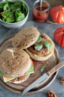 Kichererbsen-Burger, Must-try vegan chickpea burger