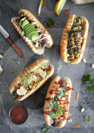 Veganer Hot Dog, Vegan Carrot hot dog