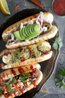Veganer Hot Dog, Vegan Carrot hot dog