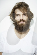 Portrait of a Man wearing a white T-Shirt