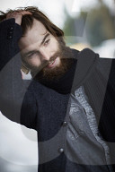 Portrait of a Man with Full Beard